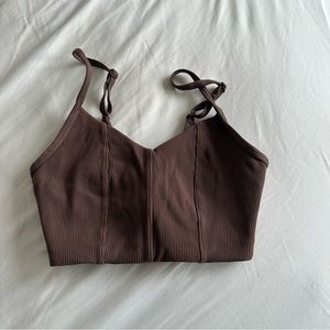 Aerie Brown Sports Bra